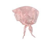 GNYVZXPLQ LaceHead-Schal, Atmungsaktiver dreieckiger Strandschal aus Spitze for Damen, mehrfarbig, mit Stickerei(Pink)