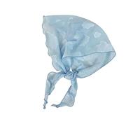 GNYVZXPLQ LaceHead-Schal, Atmungsaktiver dreieckiger Strandschal aus Spitze for Damen, mehrfarbig, mit Stickerei(Blue)