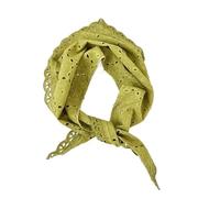 GNYVZXPLQ LaceHead-Schal, Dreieckiger Haarschal aus Spitze mit süßer Blume for Damen, mehrfarbig(Color-05)
