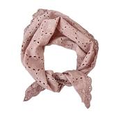 GNYVZXPLQ LaceHead-Schal, Dreieckiger Haarschal aus Spitze mit süßer Blume for Damen, mehrfarbig(Color-02)