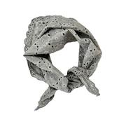 GNYVZXPLQ LaceHead-Schal, Dreieckiger Haarschal aus Spitze mit süßer Blume for Damen, mehrfarbig(Color-03)