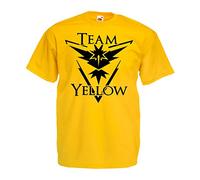 Go Team Yellow T-Shirt für Team Yellow - Instict - Intuition, XL