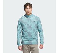 Go-To Printed Quarter-Zip Pullover Mint Ton 2XL