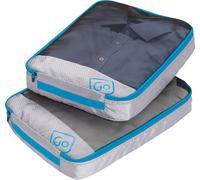 Go Travel Twin Packing Cubes Blue OneSize