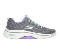 Skechers GO WALK Arch Fit 2.0 - Vivid Sunset Sneaker in Grau/Violett, Größe 38