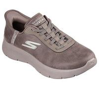 Skechers Go Walk Flex Mali Sneaker für Damen, Brauner Textilbesatz, 38 EU