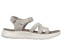 Skechers Damen Go Walk Flex Sandale, Taupe Textil, 42 EU