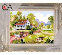 Gobelin-Set, Kreuzstich-Stickpackung, Stickbild, 14 cm x 18 cm, Kollektion D'Art - 3209K