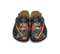 Goby Clogs in Schwarz - Größe 41 | Damen Pantoletten