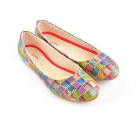 GOBY Damen Ballerinas - Bequeme Slip-On-Ballettschuhe - Damenschuhe für Spaziergänge - Komfortable weiche Damen-Fußbekleidung & lässige Ballettschuhe