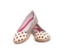 GOBY Damen Ballerinas - Bequeme Slip-On-Ballettschuhe - Damenschuhe für Spaziergänge - Komfortable weiche Damen-Fußbekleidung & lässige Ballettschuhe