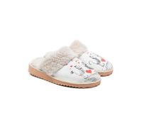 Goby Hausschuhe in Weiß - Größe 40 | Damen Pantoletten