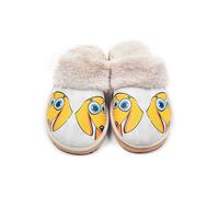 Goby Hausschuhe in Weiß - Größe 42 | Damen Pantoletten