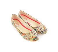 Goby Leder-Ballerinas in Beige - Größe 39 | Damen Ballerinas