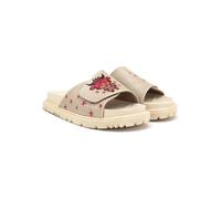 Goby Leder-Pantoletten in Beige - Größe 40 | Damen Pantoletten