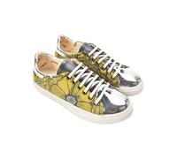 Goby Leder-Sneakers in Gelb - Größe 40 | Damen Sneakers