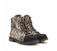 GOBY Long Boots Stiefeletten Damen mit Print | Handgefertigte Stiefel aus veganem Leder - Komfortabel, Nachhaltig & Stylisch - Einzigartiges Design für Alltag & Freizeit