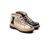 Goby Schnürschuhe in Beige - Größe 38 | Damen Schnuerschuhe