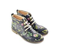 Goby Schnürschuhe in Schwarz - Größe 41 | Damen Schnuerschuhe