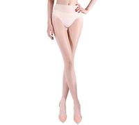 GOCBOBO Nahtlose Strumpfhose Damen 5 Denier Strumpfhose Glänzend Sexy Durchsichtige Strumpfhosen Ohne Naht Weiß