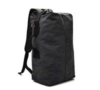 Gocher Stilvolle Große Kapazität Tactical Canvas Rucksack Armee Eimer Tasche Outdoor Sports Duffle Bag Reiserucksack-BK