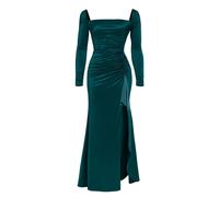 Goddiva Maxi-Kleid Damen grün, 46