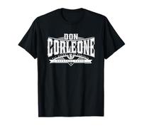 Godfather Don Corleone Text T-Shirt