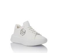 Sneaker PHILIPP PLEIN "Godzilla Runner Hexagon", Damen, Gr. 37, Normalschaft, 01, weiß, Schuhe Sneaker (83081614-37) 01, weiß