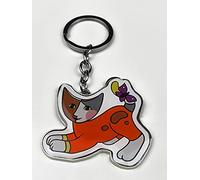 Goebel Rosina Wachtmeister, Schlüsselanhänger Katze Tamara, Höhe: 9,5-11 cm, Metall