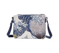 Goebel Umhängetasche Katsushika Hokusai - Die Welle, aus der Kollektion Artis Orbis, Maße: 25x5x19,67-061-97-1
