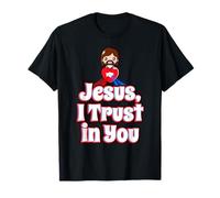 Göttliche Barmherzigkeit für Kinder Jesus Ich Vertraue auf Dich St. Faustina Süß T-Shirt