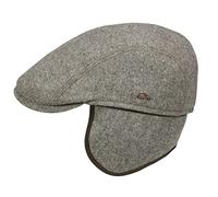 Göttmann Jackson-K Flatcap aus Wolle mit Ohrenklappen - Taupe (20) - 55 cm