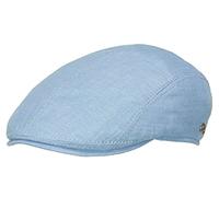 Göttmann Jackson Schirmmütze mit UV-Schutz aus Leinen - Hellblau (56) - 61 cm