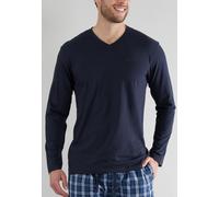 götzburg bodywear - GÖTZBURG Herren Longsleeve uni 1er Pack navy - Gr. - XXL
