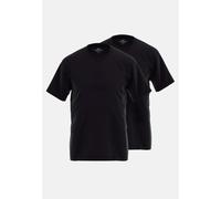 götzburg bodywear - GÖTZBURG Herren T-Shirt uni 2er Pack black - Gr. - L