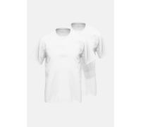 götzburg bodywear - GÖTZBURG Herren T-Shirt uni 2er Pack weiss - Gr. - XL
