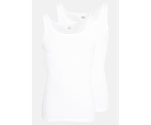 götzburg bodywear - GÖTZBURG Herren Tank-Top uni 2er Pack weiss - Gr. - 6