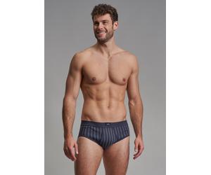 götzburg bodywear - Wäsche Männlich blau-dunkel-Streifen - Gr. - 6