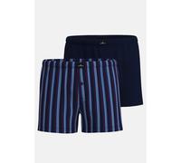 götzburg bodywear - Wäsche Männlich blau-mittel-streifen - Gr. - 6