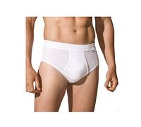 Götzburg Herren Slip Premium Feinripp in weiß Übergröße 18, Größe:10