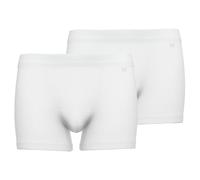 GÖTZBURG Herren Boxershorts, 2er Pack - X-lastic, Unterwäsche, Unterhosen, Logo, einfarbig Weiß 3XL