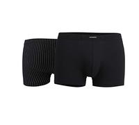 Götzburg Herren Boxershorts Pants | 2 Stück | 740520 (DE/NL/SE/PL, Alphanumerisch, XL, Regular, Regular, Schwarz (Black 799))