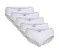 GÖTZBURG Herren Sport-Slip weiß uni 5er Pack 6