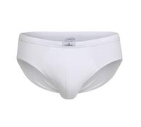 GÖTZBURG Herren Sport-Slip weiß uni 5er Pack 5