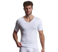 Götzburg Herren-Unterhemd 742180-6061 Single-Jersey V-Ausschnitt Weiß Medium (Herstellergröße: 5)