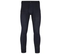 GÖTZBURG Herren Lange Unterhose - Eingriff, Long John "Jeans Ringel" Blau M