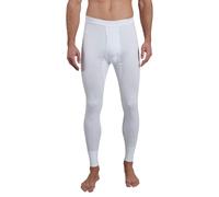 GÖTZBURG Herren lange Unterhose weiß uni 1er Pack, Gr. XXX-Large (Herstellergröße: 9), Weiß (weiss 1)