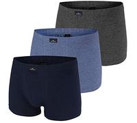 Götzburg Herren Pants – Vorteilspack Single Jersey Cotton Stretch, Blau/Grau M 3er Pack