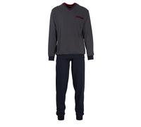 GÖTZBURG Herren Pyjama bedruckt 1er Pack Blau 58