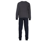 GÖTZBURG Pyjama, V-Ausschnitt, Bündchen Navy - 52